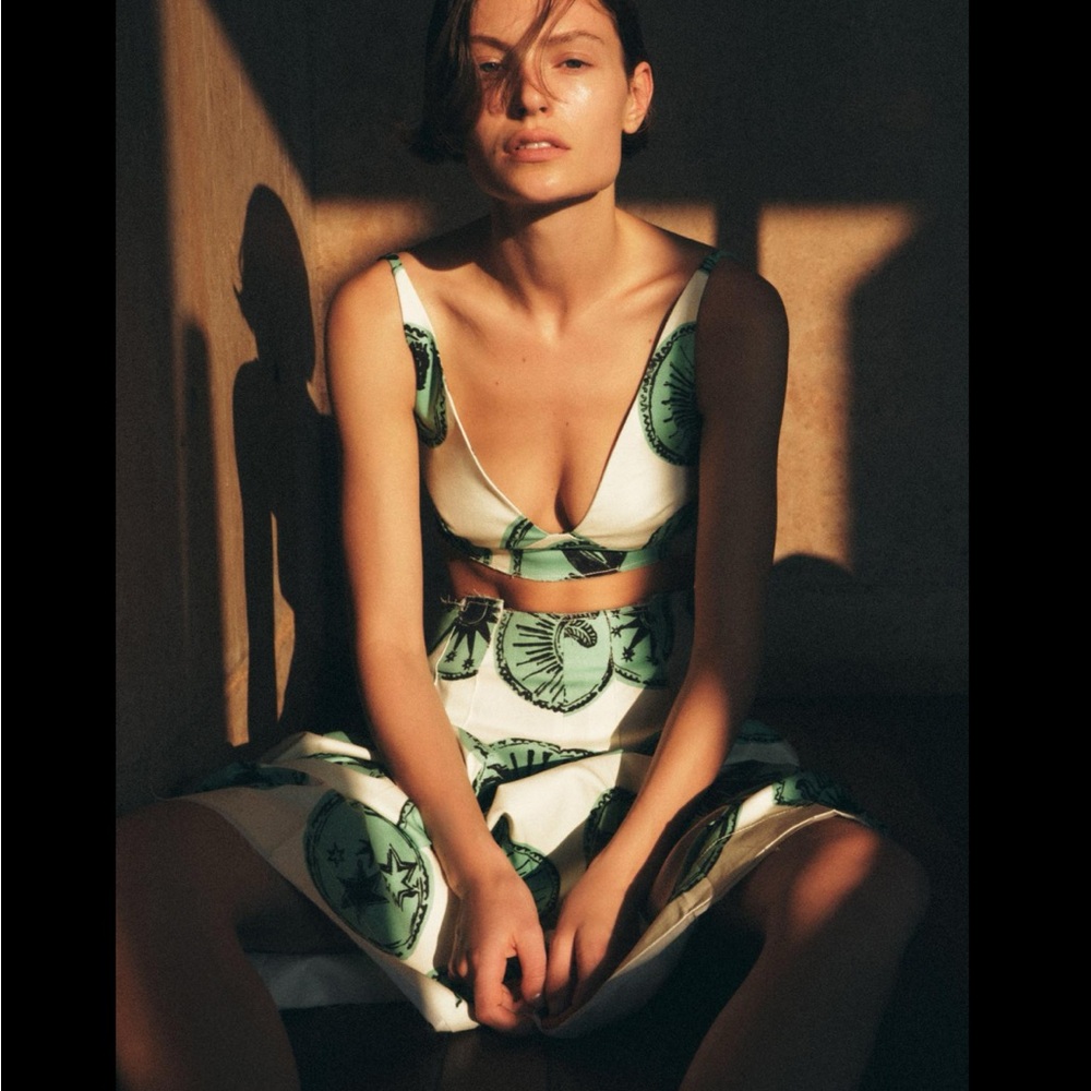 PRINTED CROP TOP ZW COLLECTION